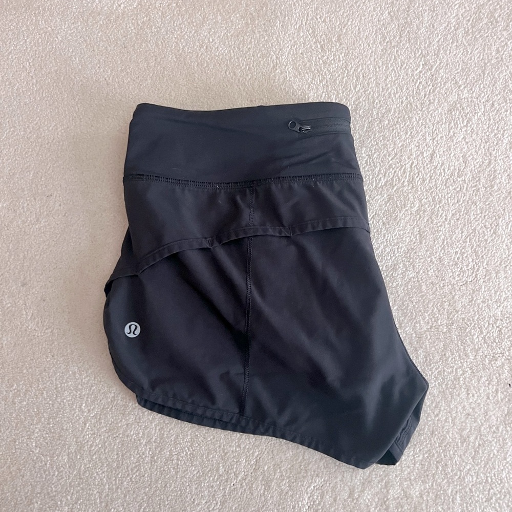 Lululemon low rise running shorts